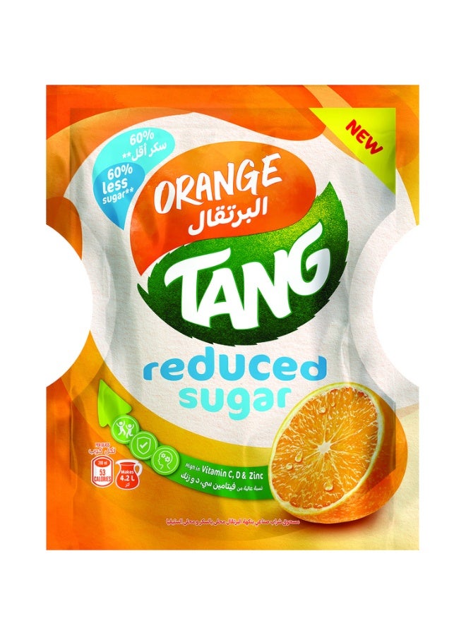 Tang Reduced Sugar Orange Flavour Drink - 375 gm